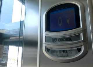 Talking Glass Orona MRL Elevator Vigo A Laxe Shopping Center Galicia Spain