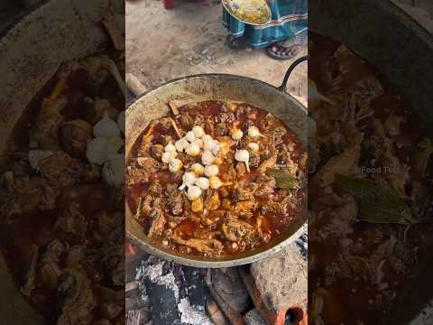 Spicy Duck Curry Hash Bhuna Recipe Street Food Shorts