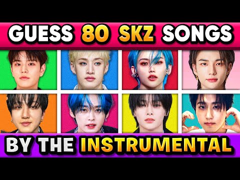 GUESS 80 STRAY KIDS SONGS BY INSTRUMENTAL Stray Kids Quiz KPOP QUIZ 2026