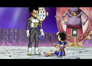Vegeta Teaches Cabba The Meaning Of Saiyan Pride