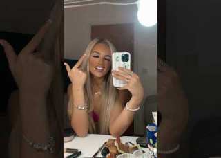 Blonde Woman Shares An Explicit Message SelfieVideo ExplicitContent BlondeBeauty Mani