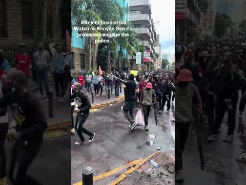 Maandamano Kenya Duet Babuowino Dance Rejectfinancebill2024 Music Live