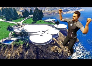  قراند 5 أخيــرا جولة في الحياة الشخصية للبطل آيرون مان GTA V Iron Man S LIFE