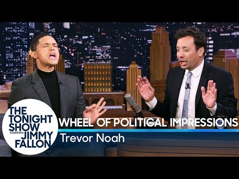 Wheel Of Political Impressions With Trevor Noah