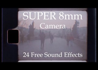  SUPER 8mm Camera 24 Sound Effects By Stefan Aue