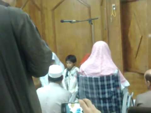 قراءة أخي أنس في جامع المزروعية الجامع الأخضر بالأحساء