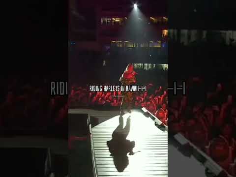 Katy Perry Harleys In Hawaii Lyrics Live