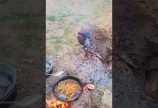 ماسی سه سوته به دست جوانکانی دایکم کوردستان دایک غذای گیاهی