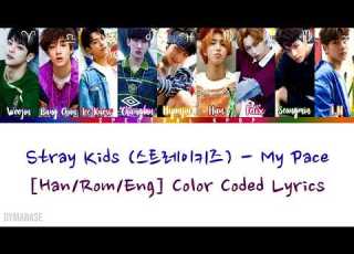 Stray Kids 스트레이 키즈 My Pace Han Rom Eng Color Coded Lyrics Spectral KPOP