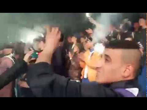 شاهد كراكاج واهازيج انصار شبيبة سكيكدة في ملعب بوفاريك