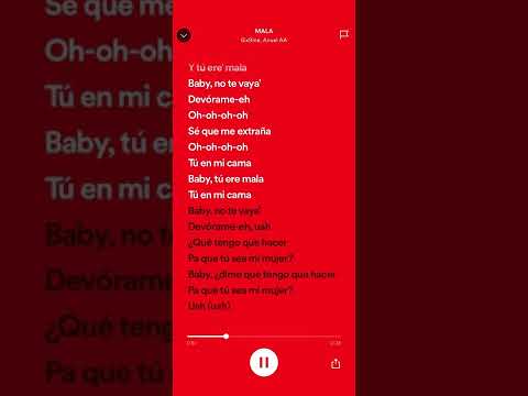 Mala 6ix9ine Anuel AA Letra