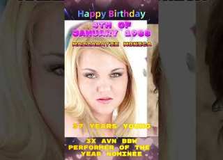  Happy Birthday To Mazzaratie Monica January 4th