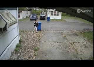  Lady Poops Her Pants On My Security Camera