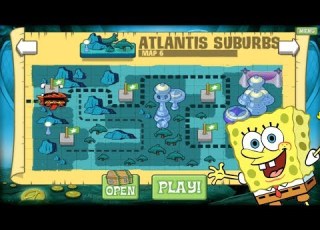  SpongeBob Atlantis SquareOff Map 6 Atlantis Suburbs
