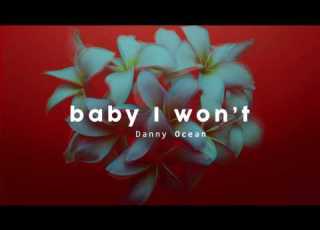 Danny Ocean Baby I Won T Official Audio