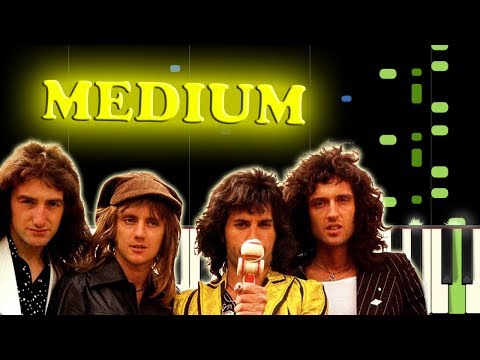 QUEEN LAZING ON A SUNDAY AFTERNOON Piano Tutorial