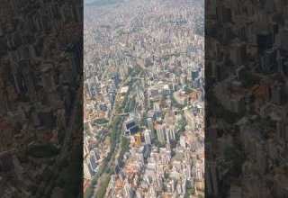 SaoPaulo City View Brazil تصويري لإطلالة لمدينة ساوباولو البرازيل Viral Shorts Brazil 