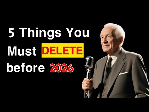 خمسة أشياء عليك حذفها قبل عام ٢٠٢٦ غي ر حياتك الآن خمسة أشياء عليك حذفها قبل عام ٢٠٢٦ غي ر حياتك الآن
