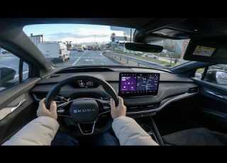  2026 SKODA ELROQ RS POV TEST DRIVE