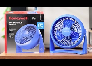 Honeywell HT 900L TurboForce Fan Blue Unboxing