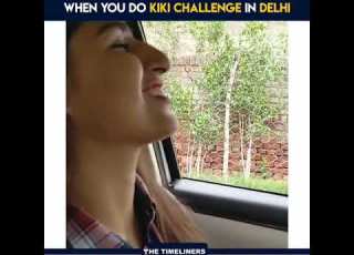 Kiki Challenge Gone Wrong In Delhi Ft The Timeliners Filmykudi Musical Ly India