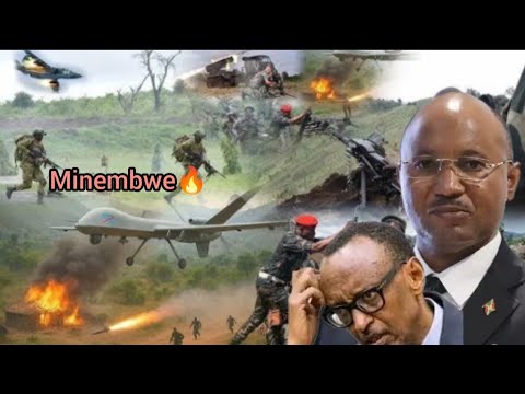 MINEMBWE Drone Ya FARDC Ukuri Kubasoda B URWANDA Barikuvurwa Hafi Y Imipaka Gn Alain BUNYONI