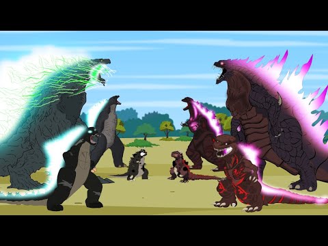 GODZILLA Vs SHIN GODZILLA Atomic Breath Godzilla Cartoon Compilation GODZILLA Vs SHIN GODZILLA Atomic Breath Godzilla Cartoon Compilation