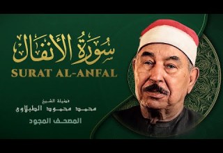سورة الأنفال من روائع الشيخ محمد محمود الطبلاوي Al Anfal Mohamed Mahmoud Al Tablawi