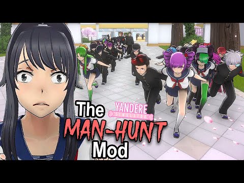 WIR WERDEN VON DER GANZEN SCHULE GEJAGD Yandere Simulator Amazing Mod