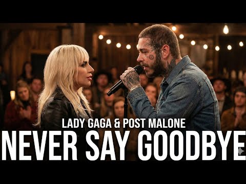 Never Say Goodbye Lady Gaga Post Malone 2026 Official Music Video Heartfelt Emotional Pop Up Song