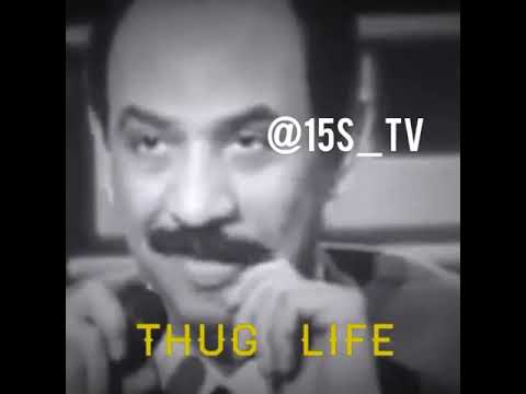 عبادي يناظرها و كأنه يقولها اشقك شق Thug Life