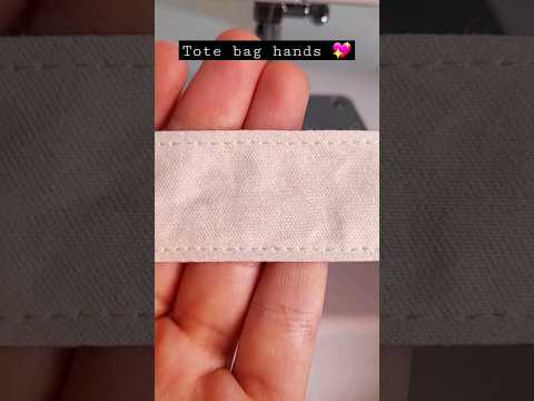 How To Sew Tote Bag Hands توت باق Sewinghacks Totebag Totebagsewingtutorial خياطة حقيبة قماش