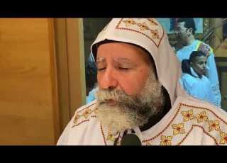 قسمة عيد الميلاد بصوت الراهب القمص فيلوباتير الأنبا بيشوي من قداس عيد الميلاد المجيد بالتجمع الخامس