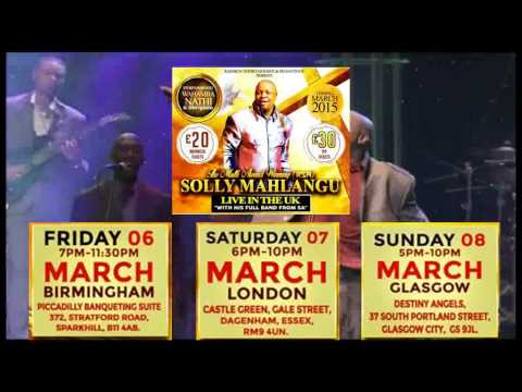 Solly Mahlangu Wahambanathi UK Concert Promo