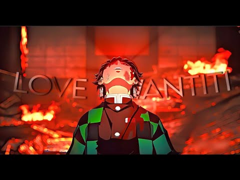 Love Nwantiti Demon Slayer Sad Tanjiro Tengen 4k EDIT AMV