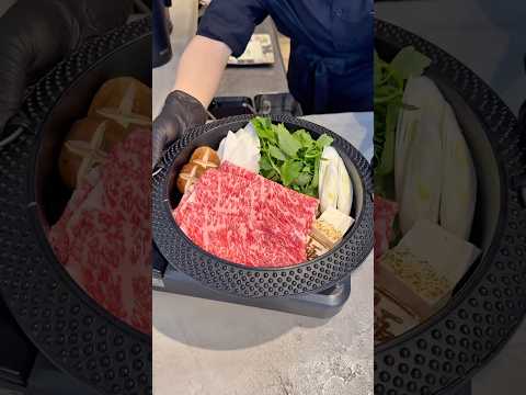 Das Sukiyaki Restaurant Bietet Einen Köstlichen Geschmack Von Wagyu Rindfleisch