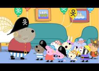  Peppa Pig Danny Dog S Pirate Birthday FULL EPISODE Toon Mania Happy Kids