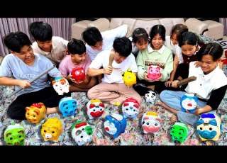 Tony Đập Heo Nhận Lì Xì Mùng 1 Tết 𝐏𝐢𝐠𝐠𝐲 𝐁𝐚𝐧𝐤