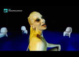 Agnes Balenciaga Covered Eyes Club MTV