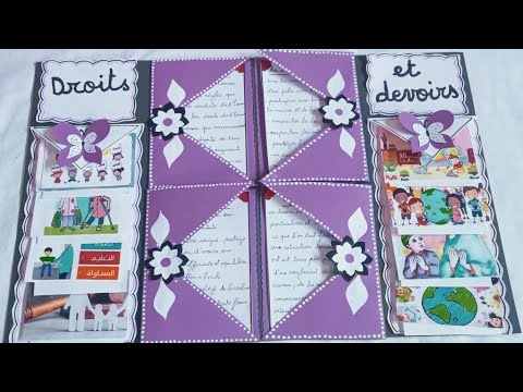 مشروع الوحدة الثانية الحقوق والواجبات مستوى الخامس بالفرنسية مشروع الوحدة الثانية الحقوق والواجبات مستوى الخامس بالفرنسية