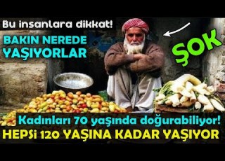 150 Yaşına Kadar Yaşıyorlar Kanser Olmuyorlar Ve Işte Yedikleri şey Bu ırk çok Büyük Sır Taşıyor