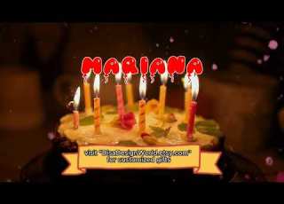 Happy Birthday MARIANA Happy Birthday Song Birthday Wishes Birthday Party