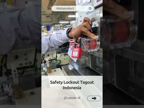 Lototo Lototo Safety Lockout Tagout Indonesia