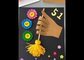 May Day Craft With Yarn Play With Your Child Kindergarten Parent Child