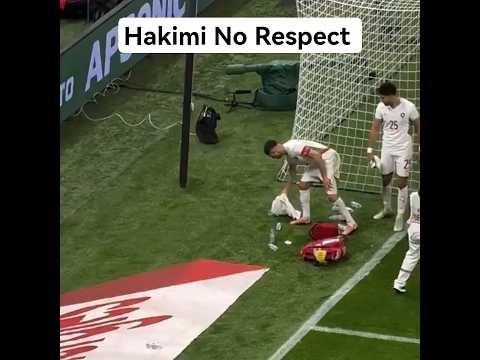 Hakimi Throws Mendy S Towel Senegal Vs Morocco Heated Moment