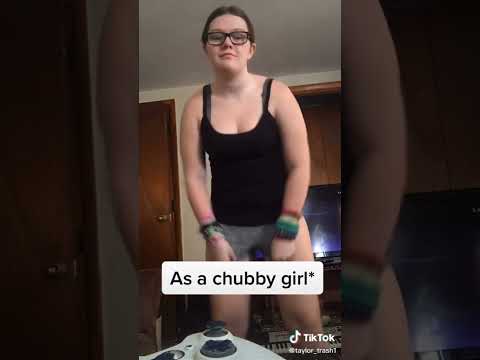 Chubby Girl With Pants Shots Chubby