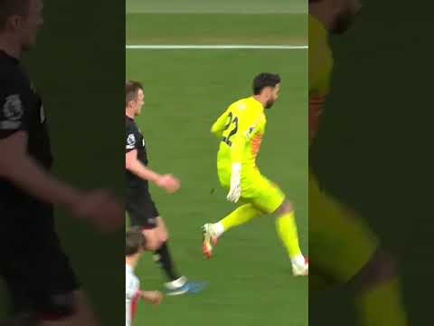GOALKEEPER HAS SERIOUS SPEED