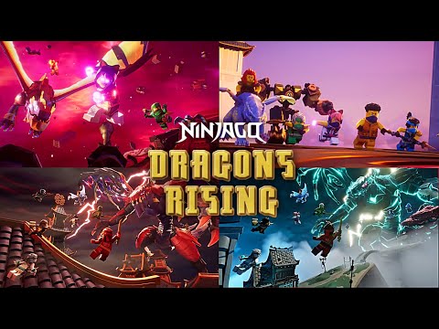 ALL INTROS NINJAGO DRAGON RISING 2023 2025