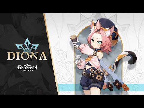 Vorführung Der Neuen Figur Bei Genshin Impact Diona Schrecken Der Getränkewirtschaft