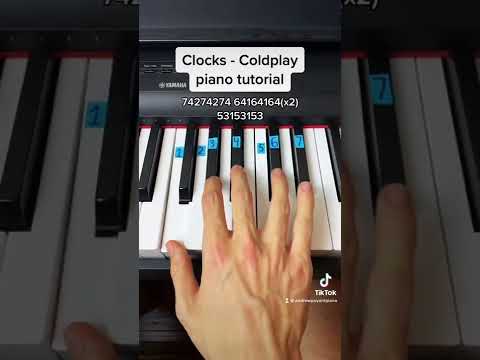 Clocks Coldplay Easy Piano Tutorial Clocks Coldplay Easy Piano Tutorial